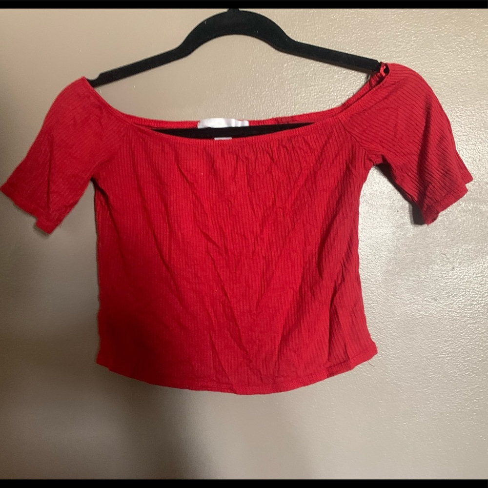 Crop top short sleeves